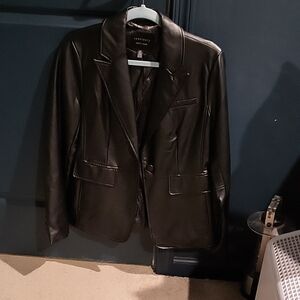 Sanctuary Women's Black Leather Jacket